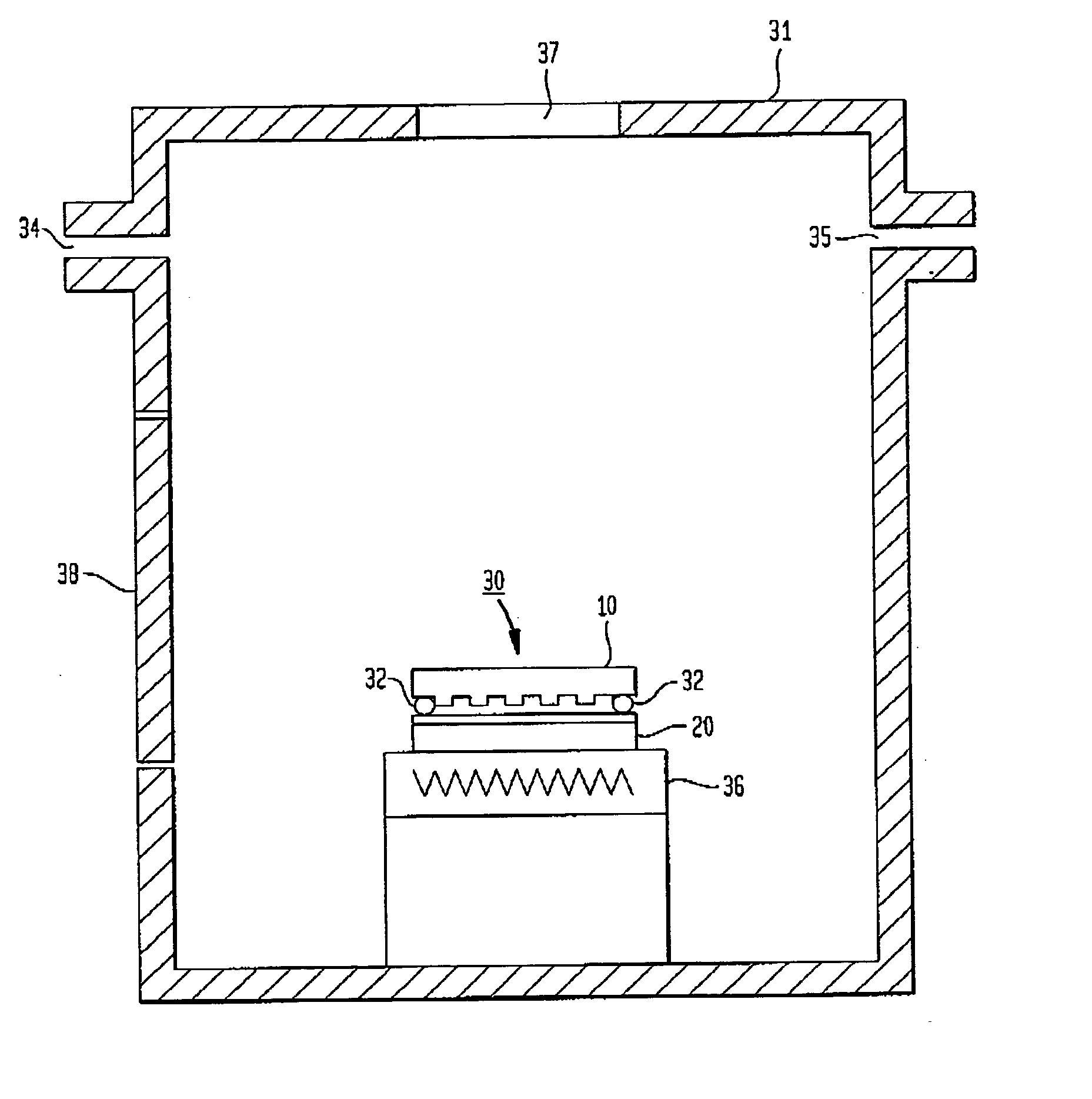 Apparatus for fluid pressure imprint lithography