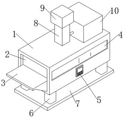 Automatic flange welding device