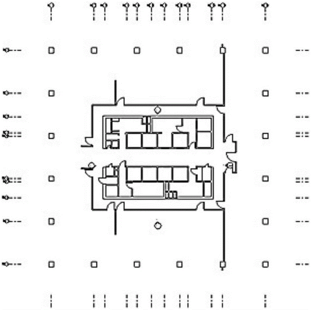 Device for rapidly establishing three-dimensional building information model