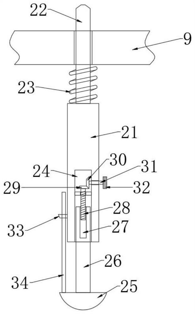 Multi-position fabric elasticity detection device