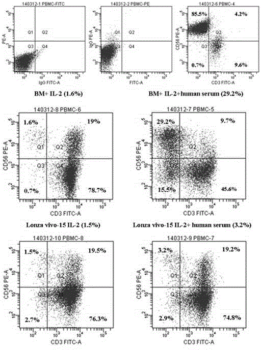 Application of clinical applicable culture system for efficient amplification of NK cells