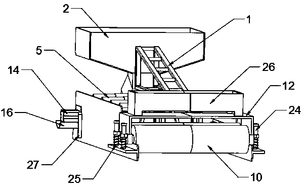 Constructional engineering asphalt paving equipment