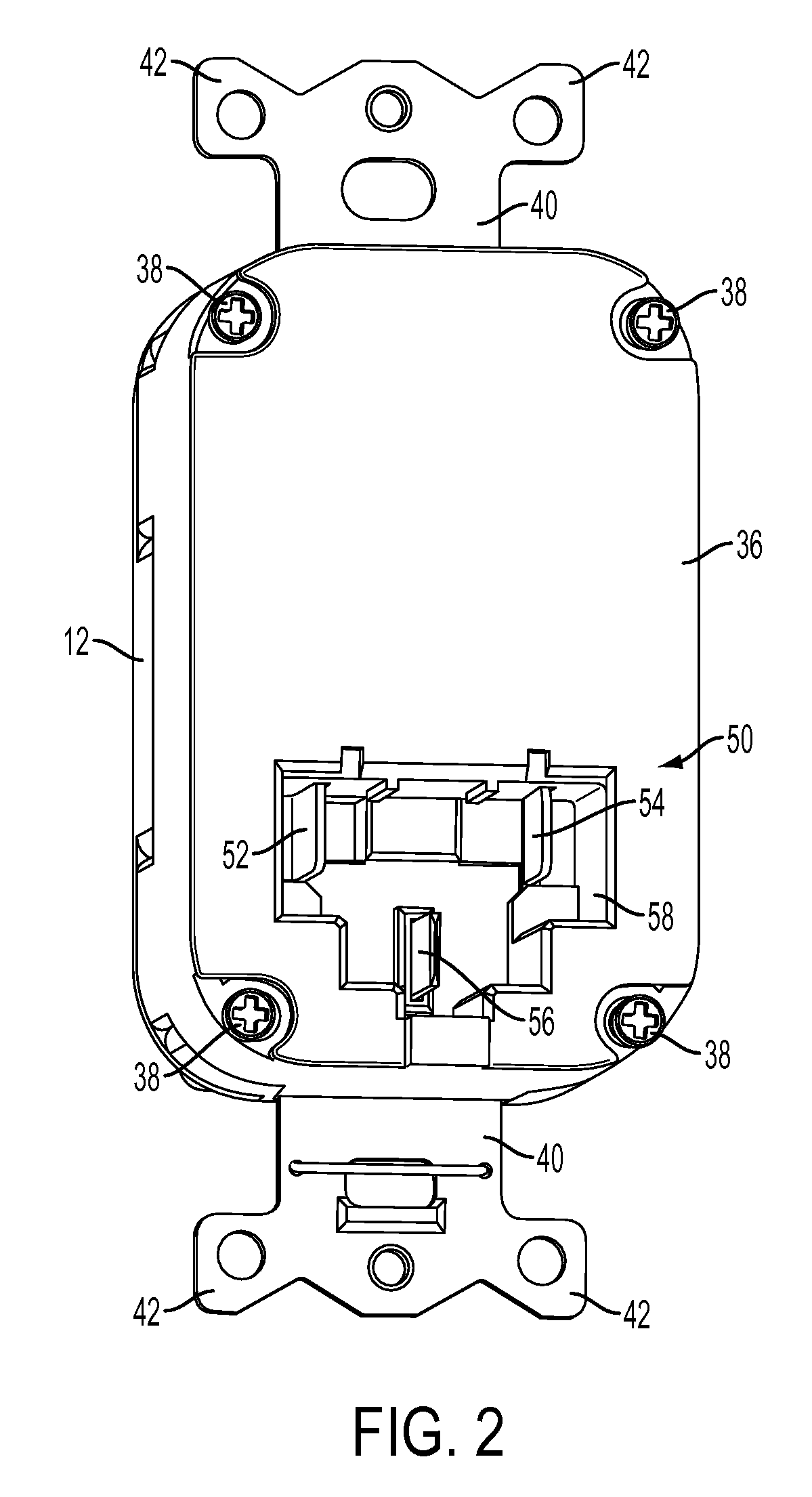 Compact Latching Mechanism for Switched Electrical Device