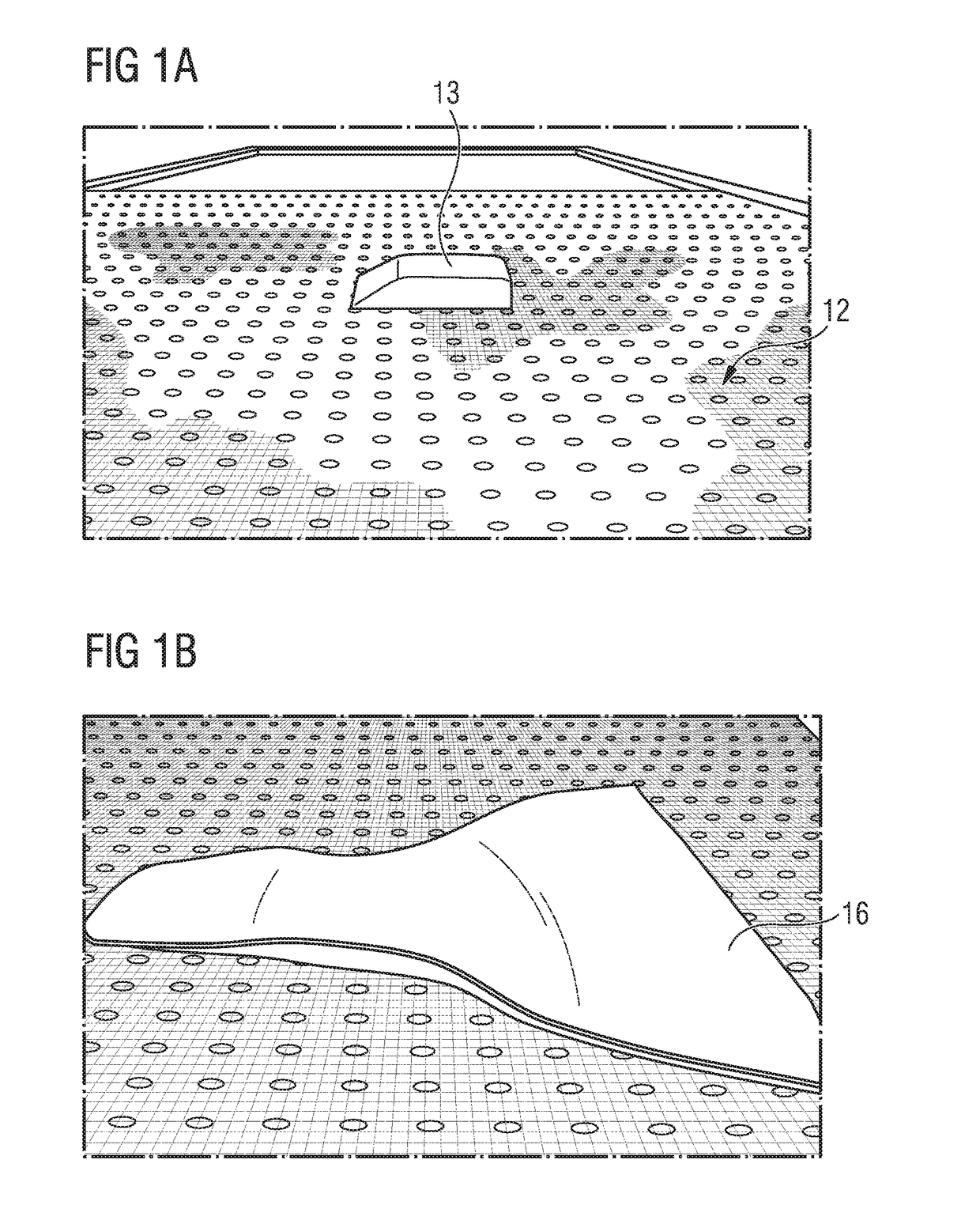 Manufacturing method for coating a fabric with a three-dimensional shape