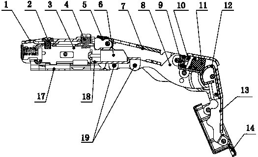 Large-opening-degree door buffering hinge