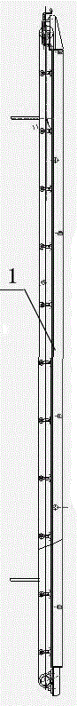 Tobacco loading process in intensive curing barn and its semi-automatic reversing tobacco loading operation table and tobacco transporting trolley