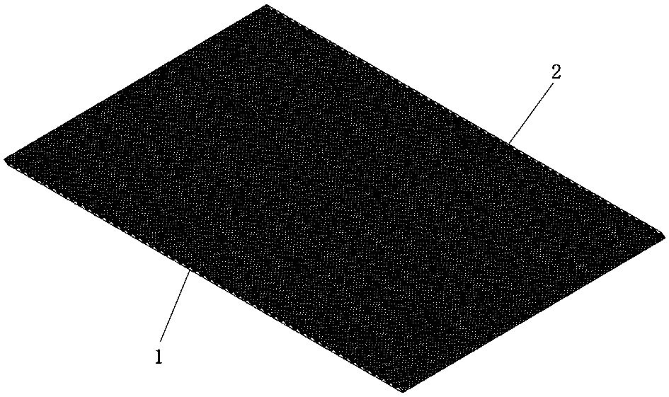 Microarray photovoltaic cell group solar pavement structure and construction method thereof