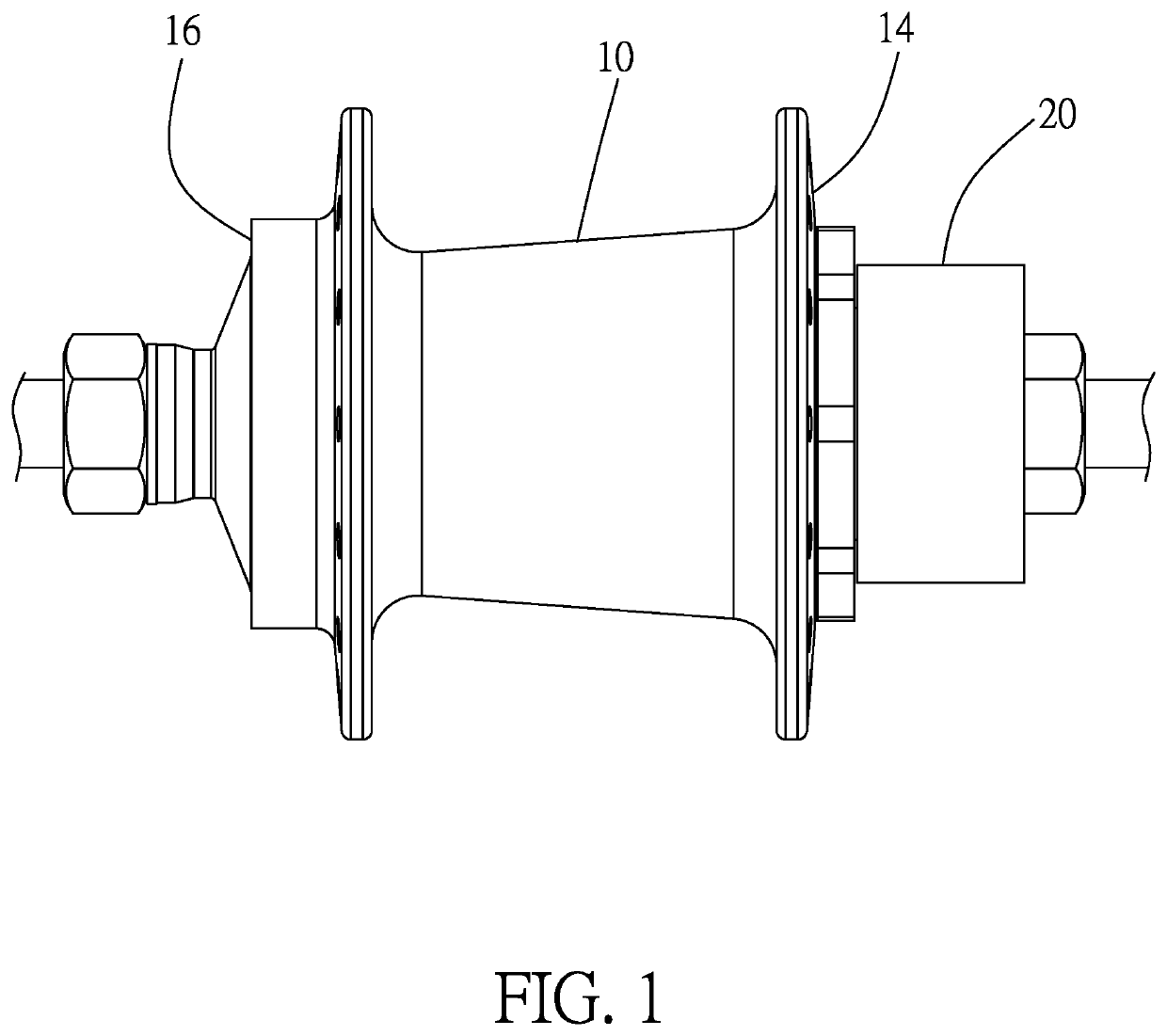Bicycle Hub Having Unidirectional Transmission Apparatus in Opposite Position