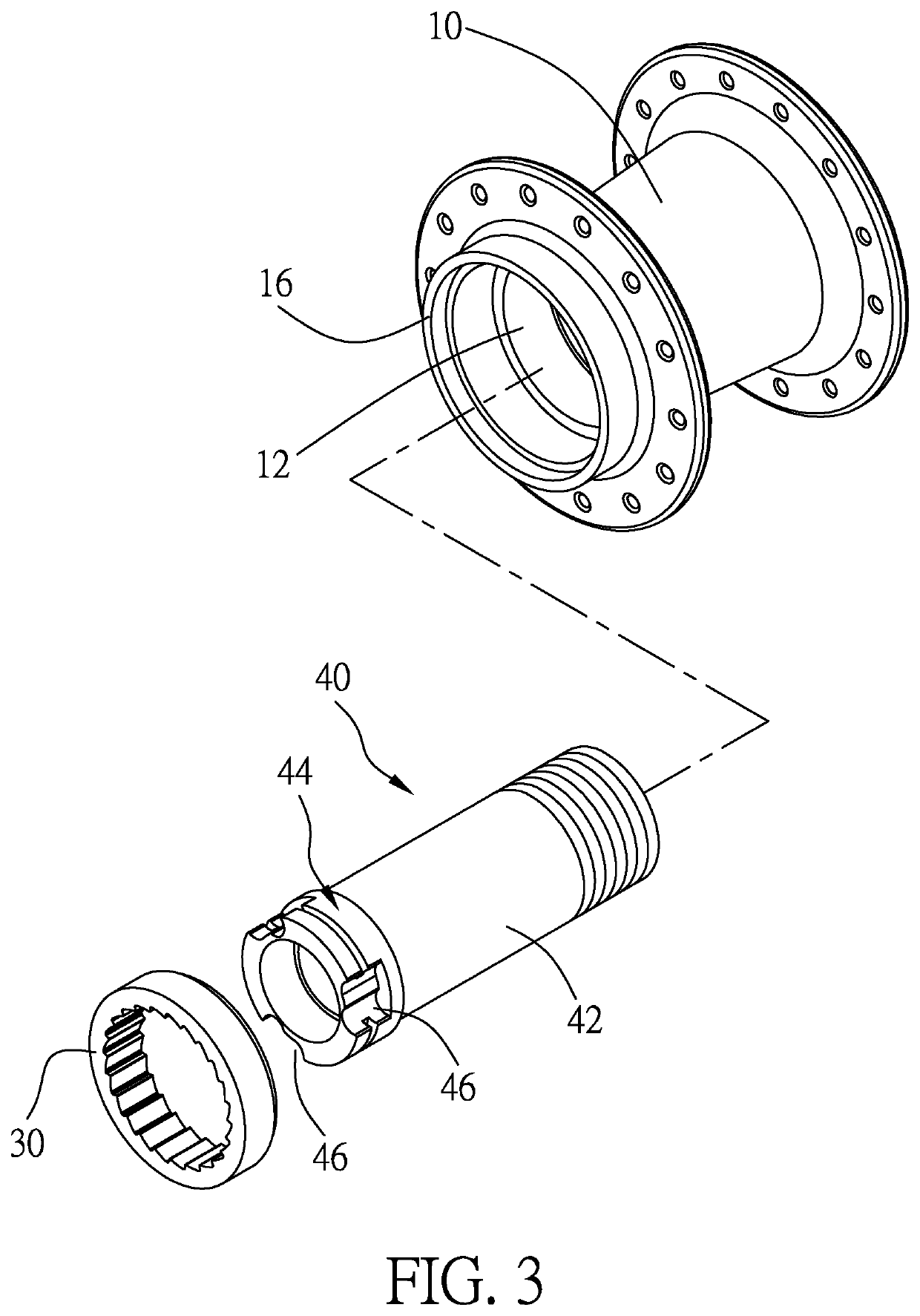 Bicycle Hub Having Unidirectional Transmission Apparatus in Opposite Position