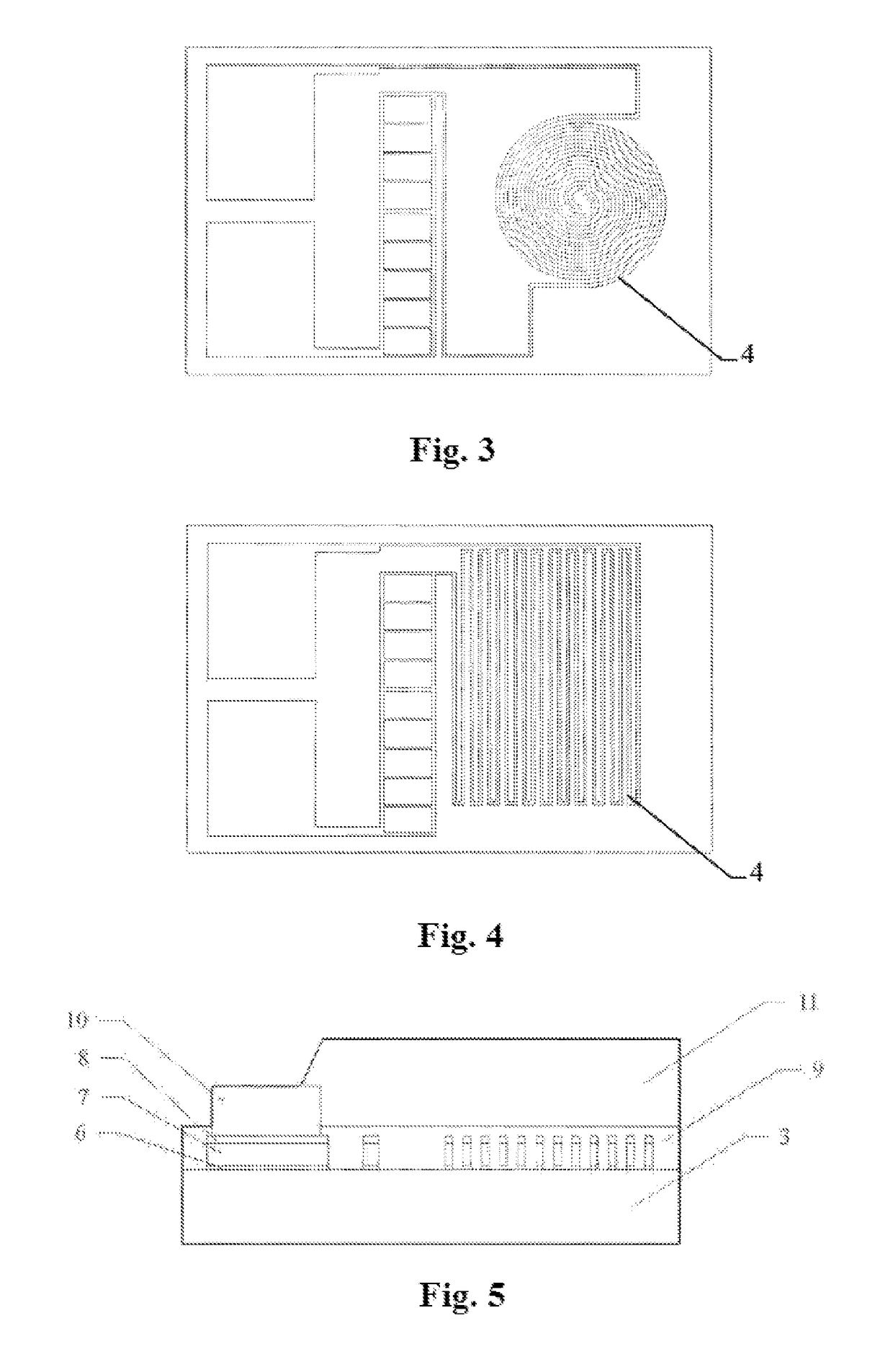Copper thermal resistance thin film temperature sensor chip, and preparation method therefor