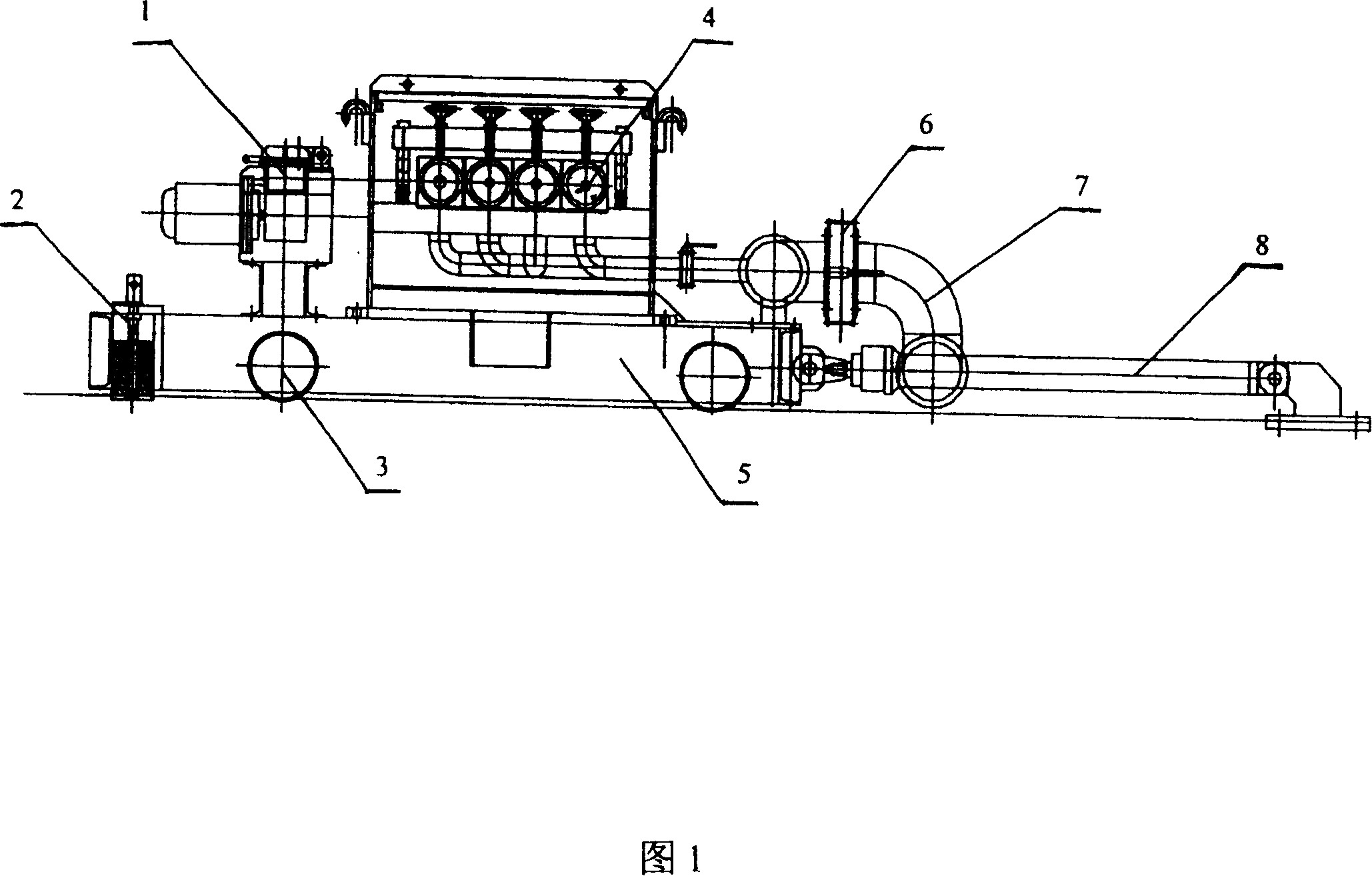 Ultrafast cooling device for wire and rod hot rolling production line