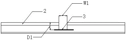 A method for setting flat car track crossing