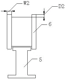 A method for setting flat car track crossing