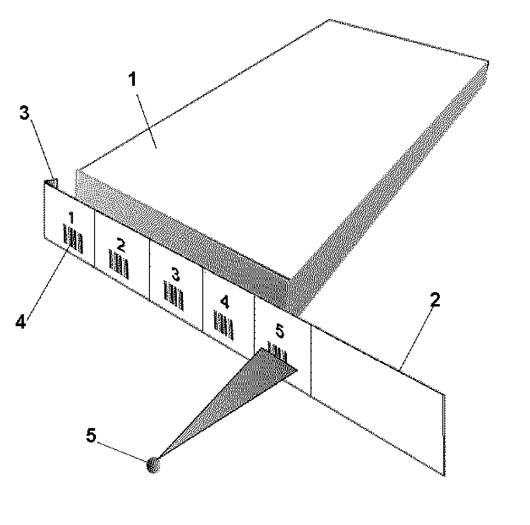 Practical mobile data collecction and processing system with bar-coded tally ruler
