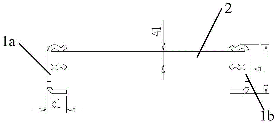 Low-temperature drift high-power resistor and fabrication method thereof