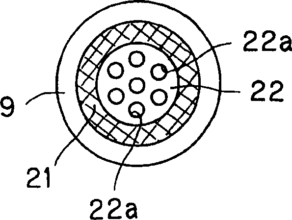 Melting and spinning device and melting and spinning method