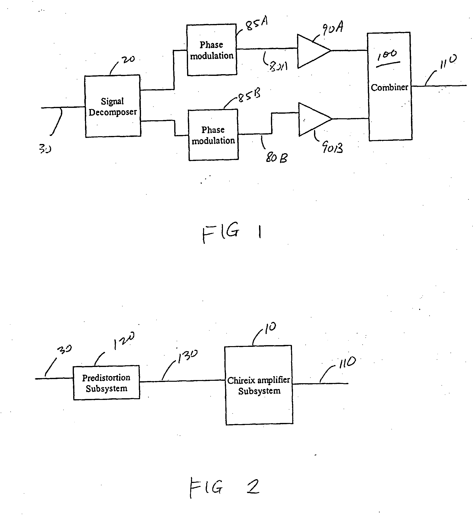 Adaptive predistortion for a transmit system with gain, phase and delay adjustments
