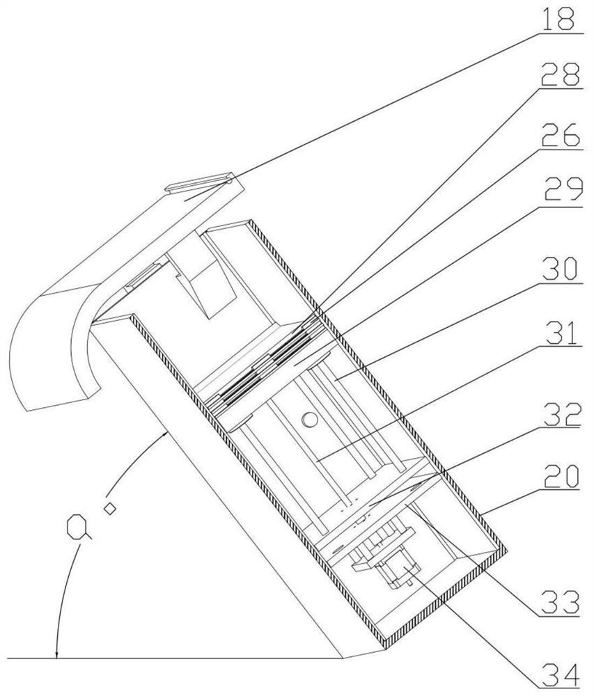 Intelligent replacement device and method of insect trapping plates in tea garden based on image channel calculation