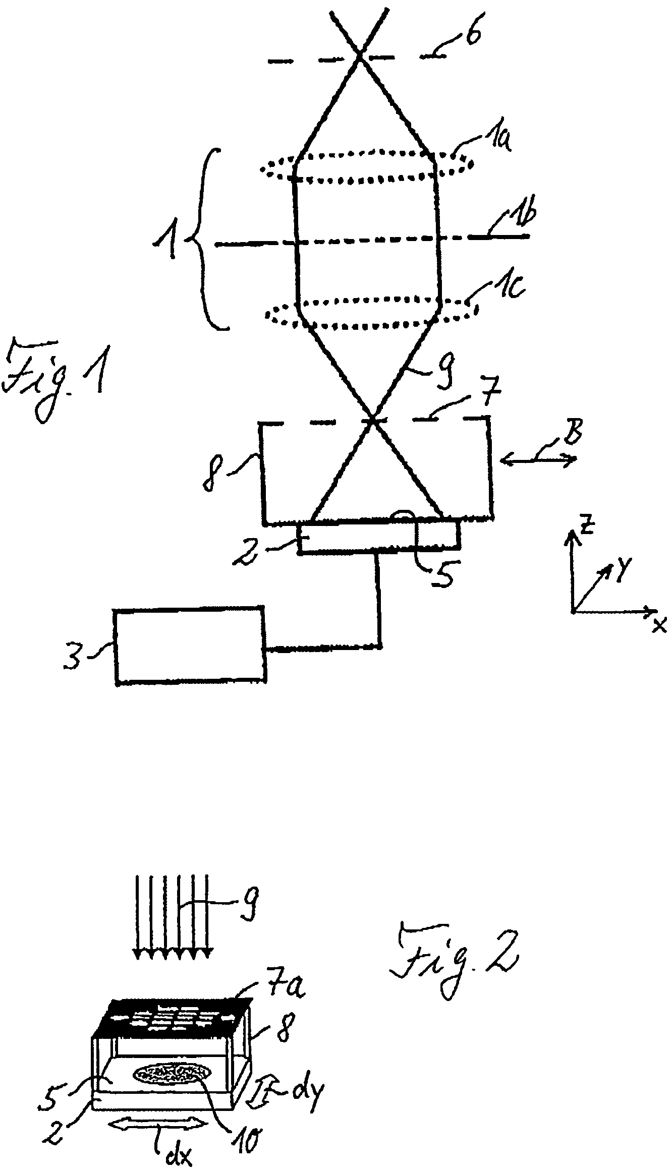 Device and method for wavefront measurement of an optical imaging system by means of phase-shifting interferometry