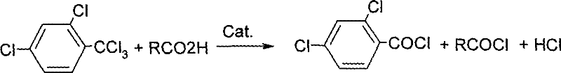 Method for synthesizing 2,4-Dichlorobenzoyl chloride
