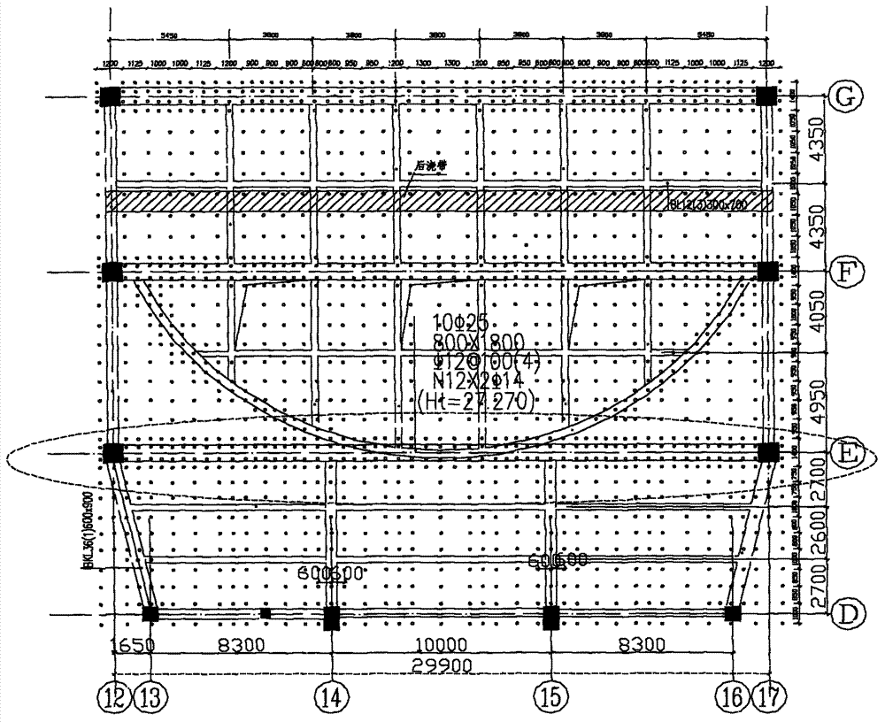 Method for testing tall concrete formwork supporting system