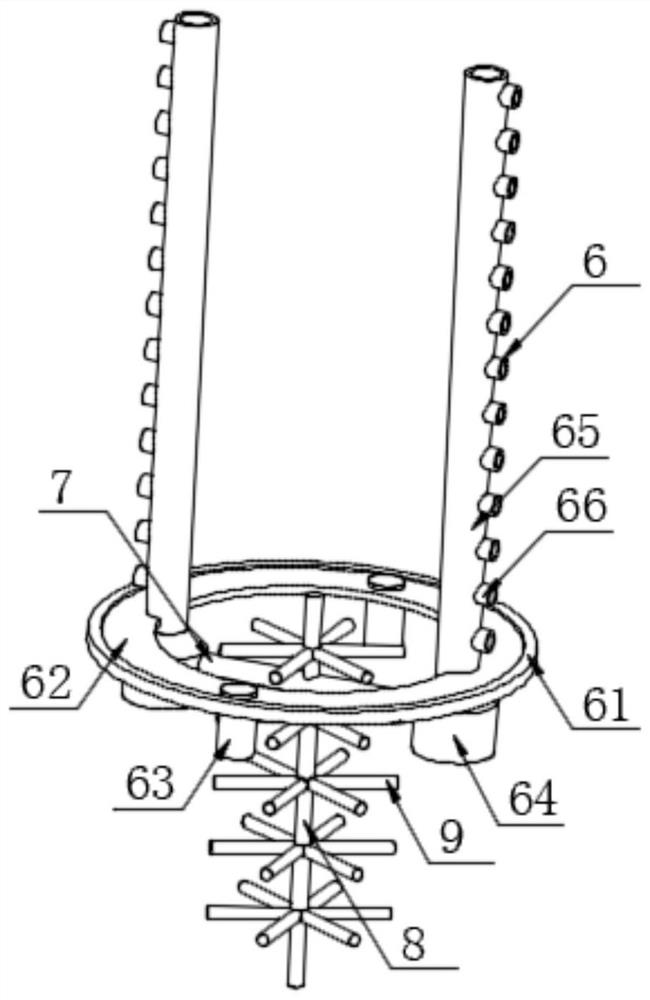 Novel quartz digestion cuvette capable of enabling reaction liquid to react thoroughly and use method of novel quartz digestion cuvette