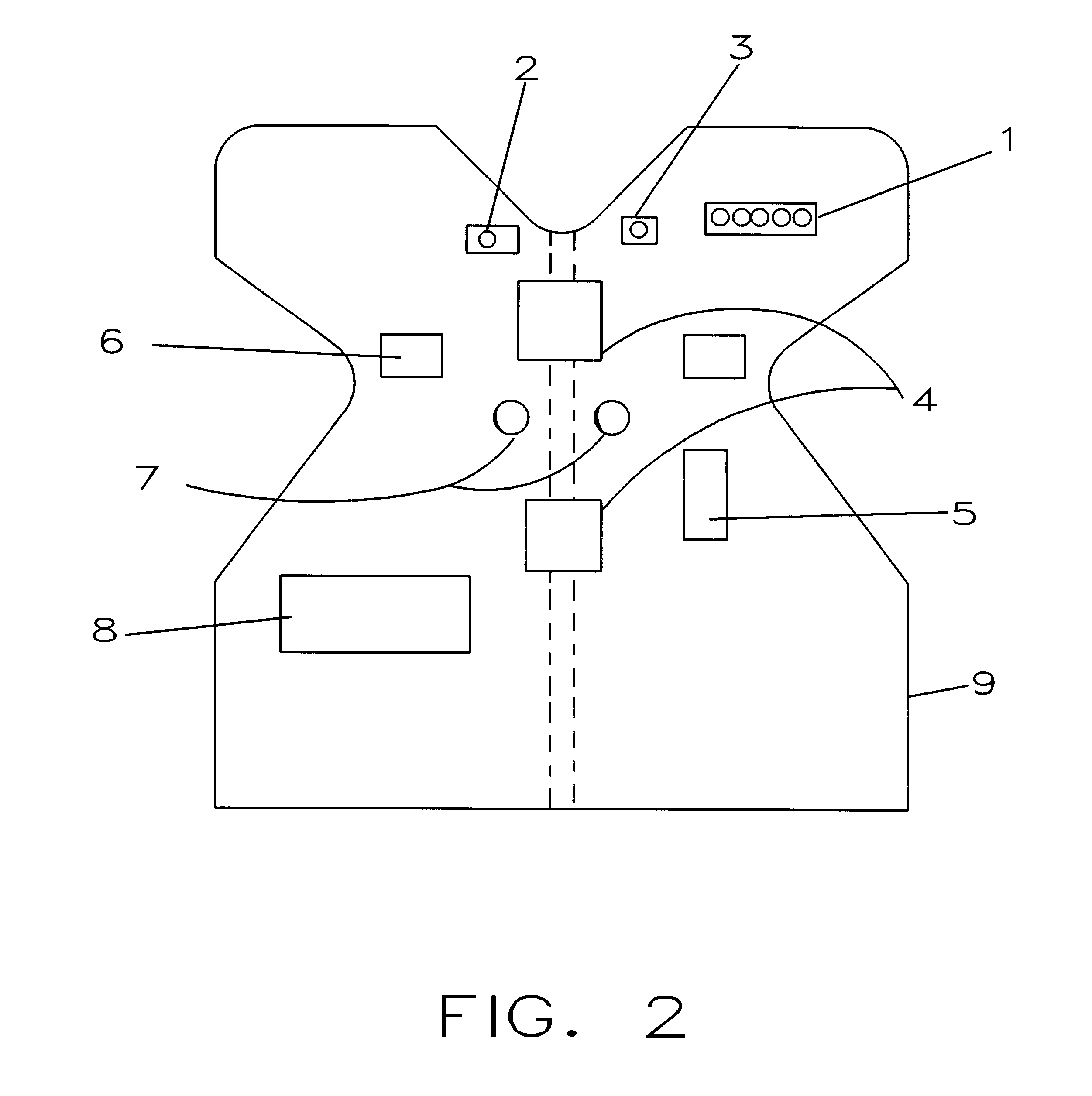 Close-contact counter-measure garment and method
