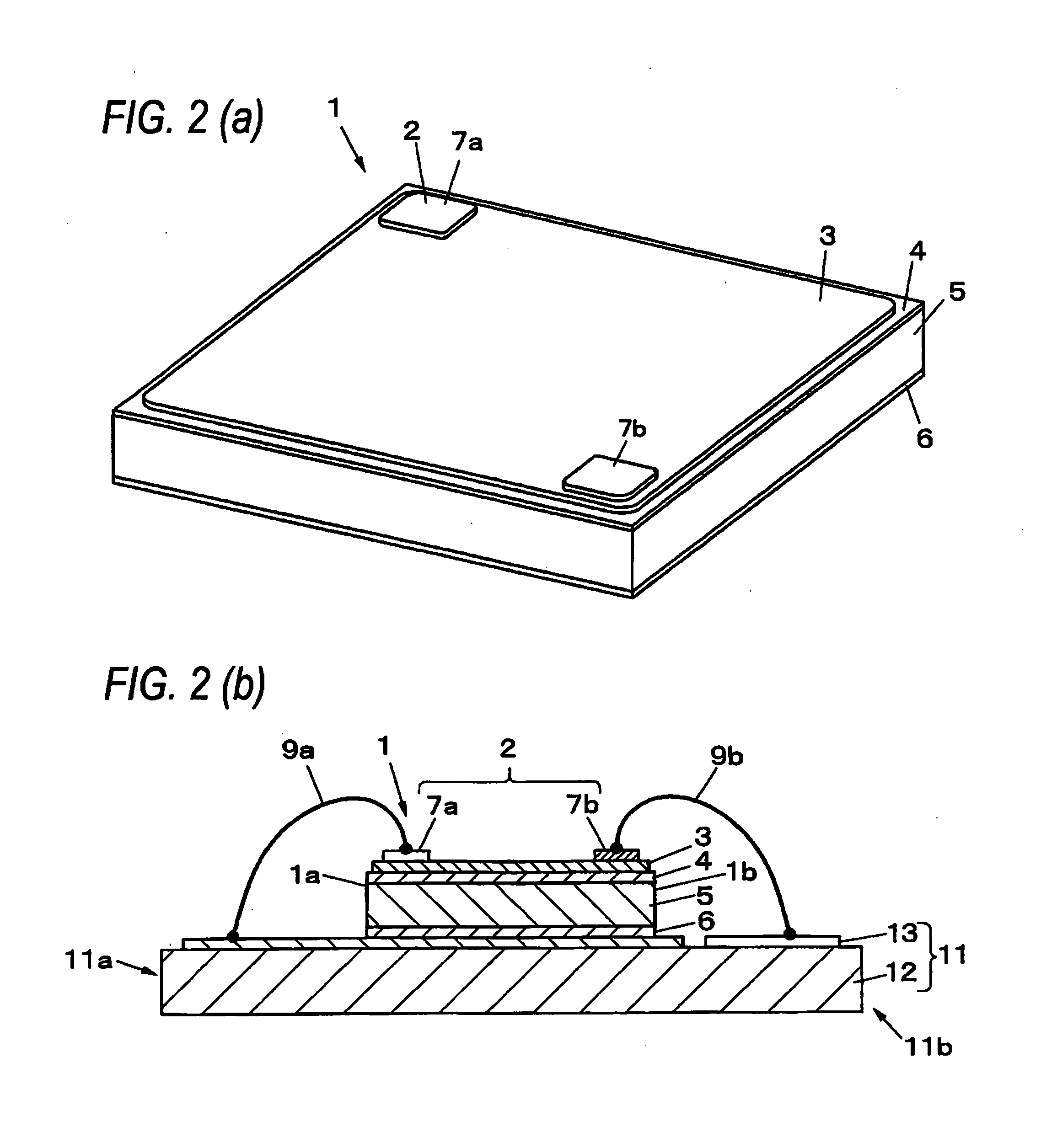 Led light emitting apparatus and vehicle headlamp using the same