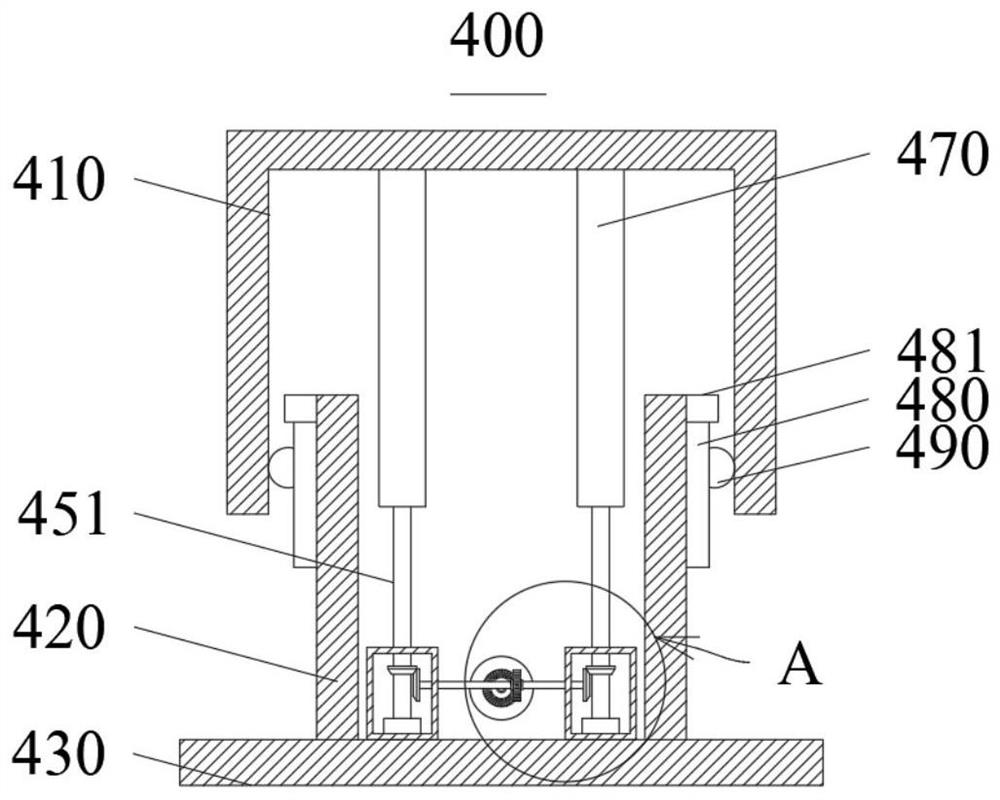 Auxiliary diagnosis and treatment device and auxiliary diagnosis and treatment method used for community clinic internal medicine department