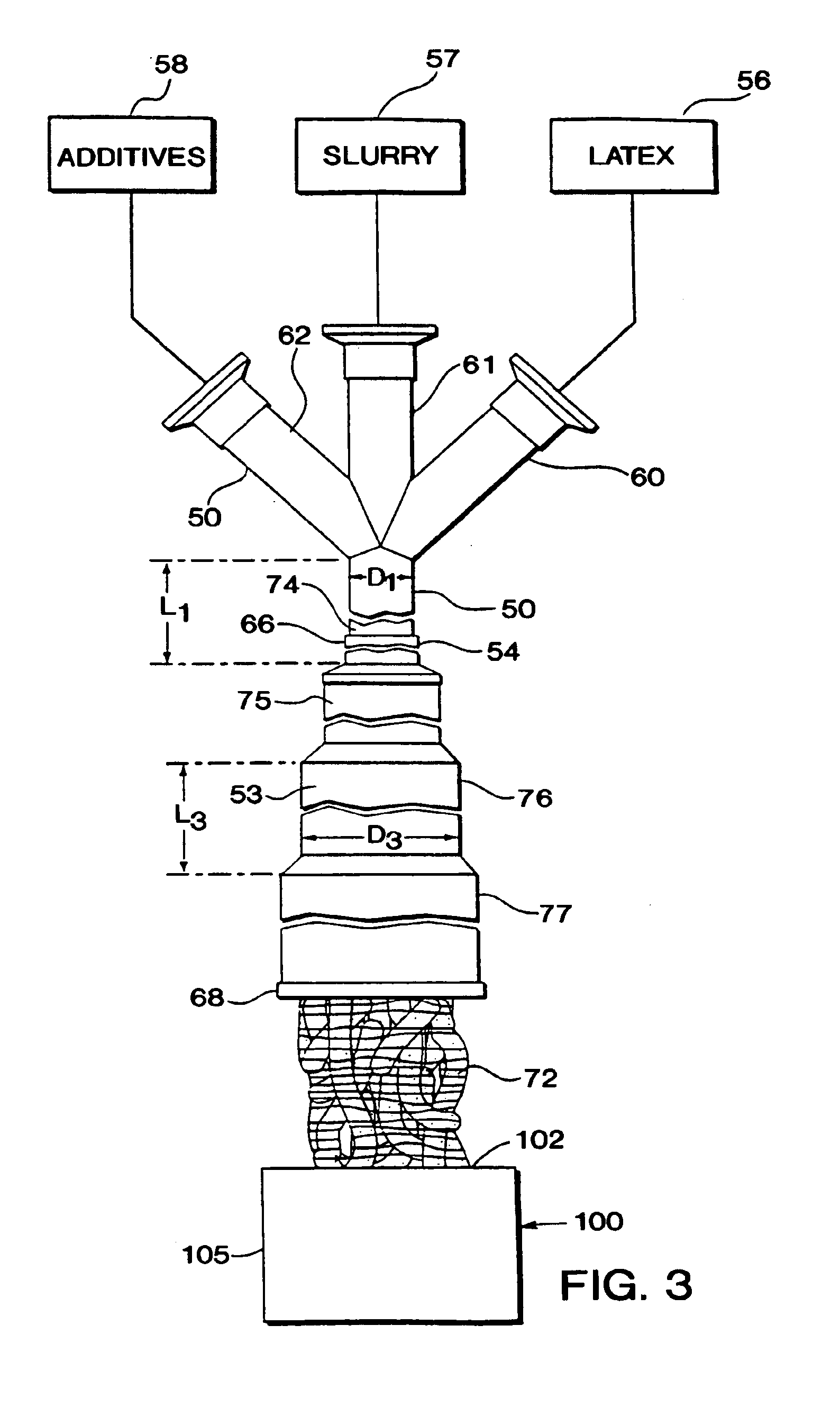 Method and apparatus for producing and treating novel elastomer composites
