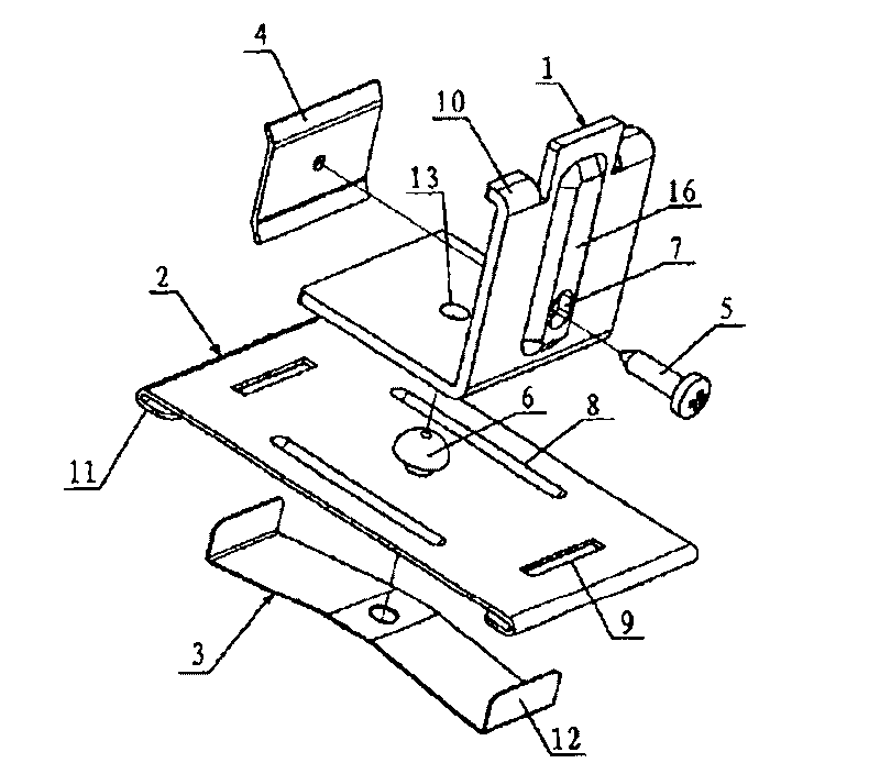 Adjustable spring mounting fastener and construction ceiling method thereof