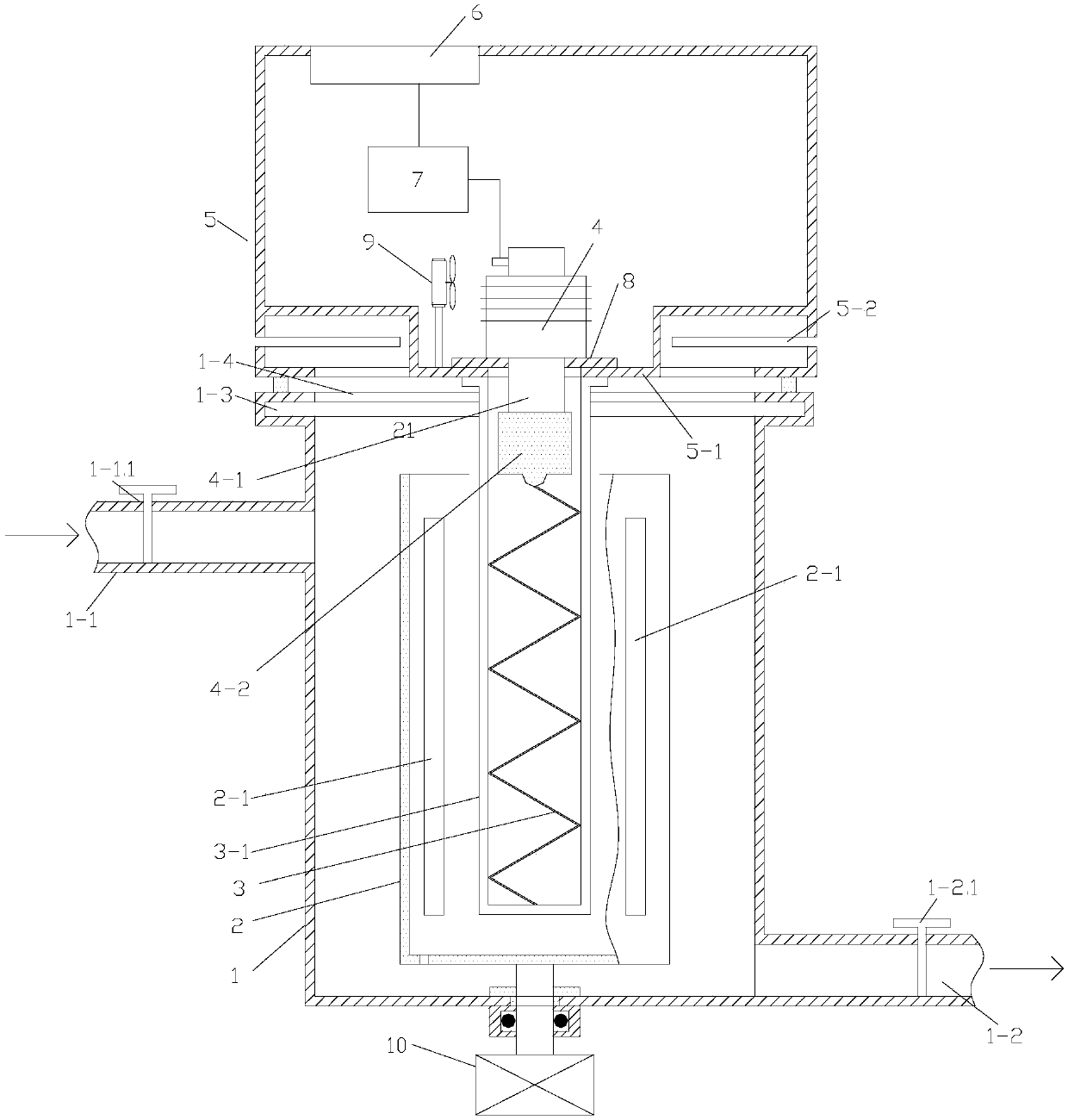 Industrial Microwave Heating Apparatus Using Helical Antenna Radial Power Radiation