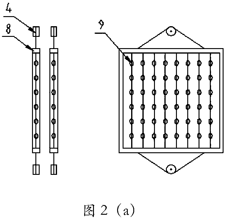 Yarn distribution method of fiber layer connected fabric