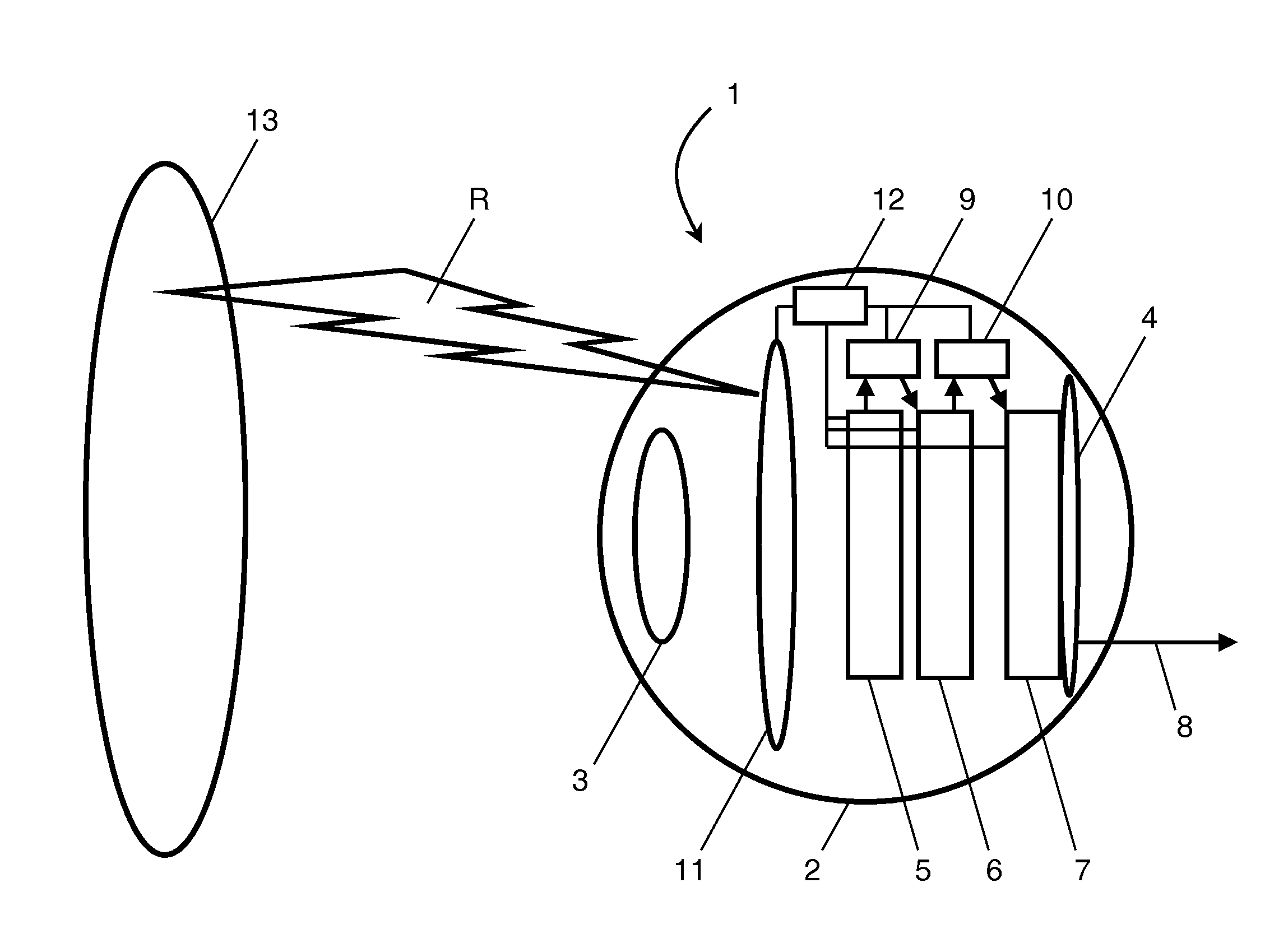 Visual prosthesis implant