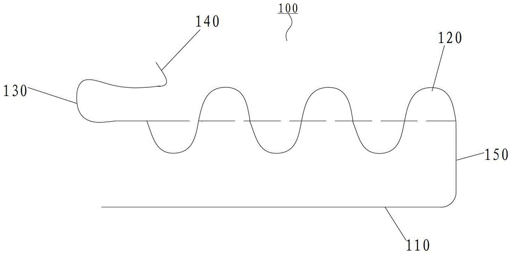 Metal terminal and battery connector with same