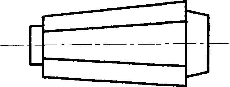 Manufacturing process of wind-power principal shaft product and its special integral forming device