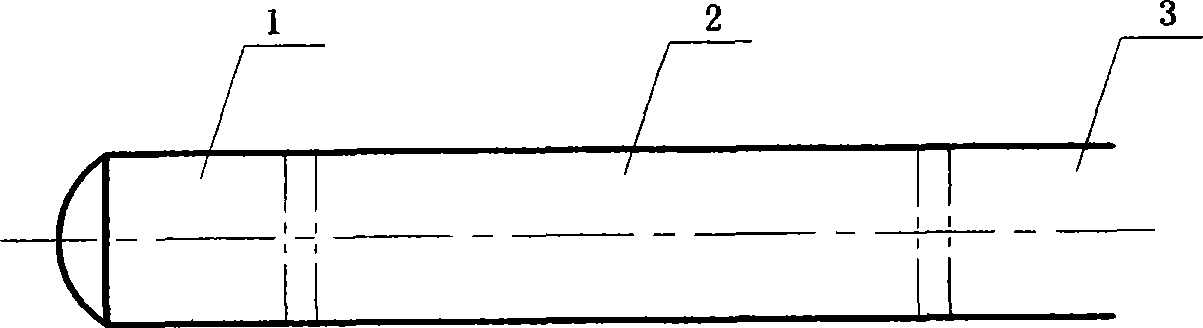 Manufacturing process of wind-power principal shaft product and its special integral forming device