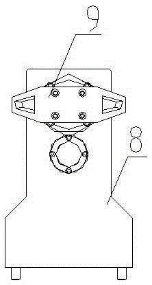 Fixtures for the mounting plane of the main reducer shell of a passenger car and the joint surface of the tile cover