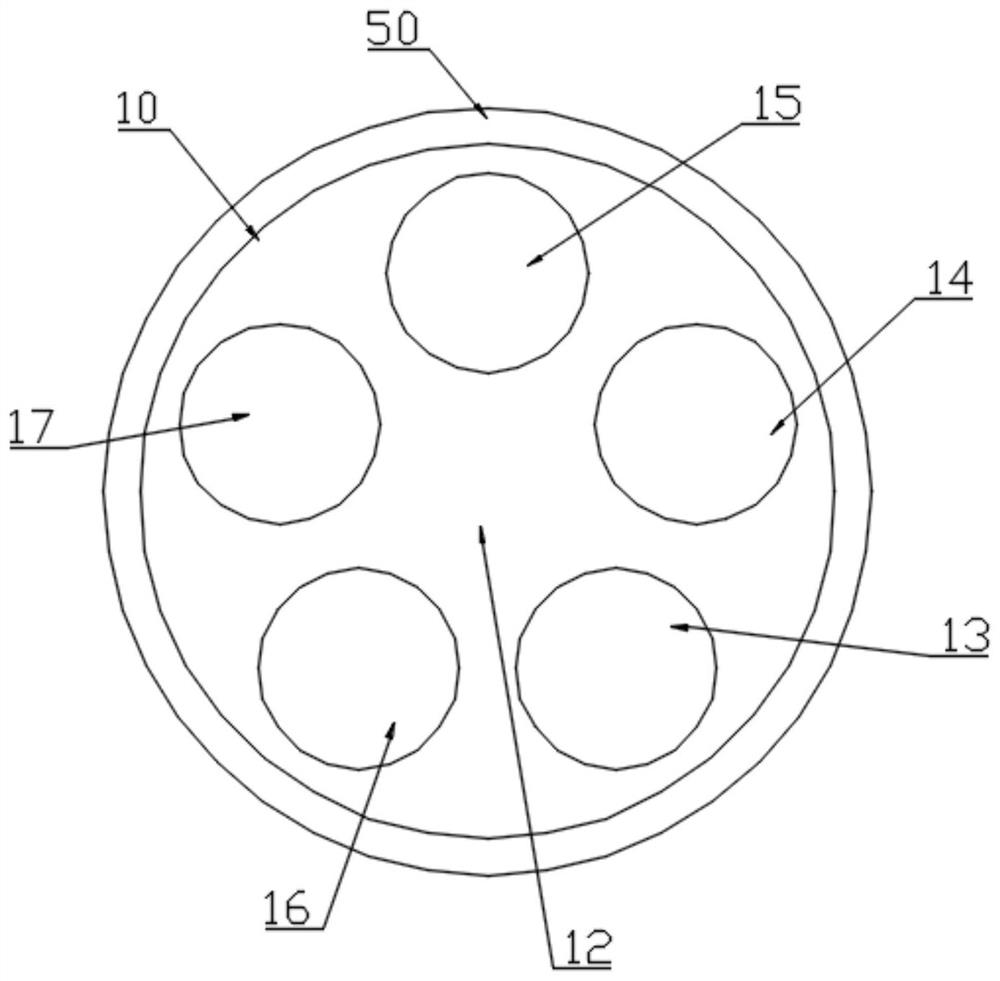 Three-balloon ureteral liquid-gas expansion pipeline suite