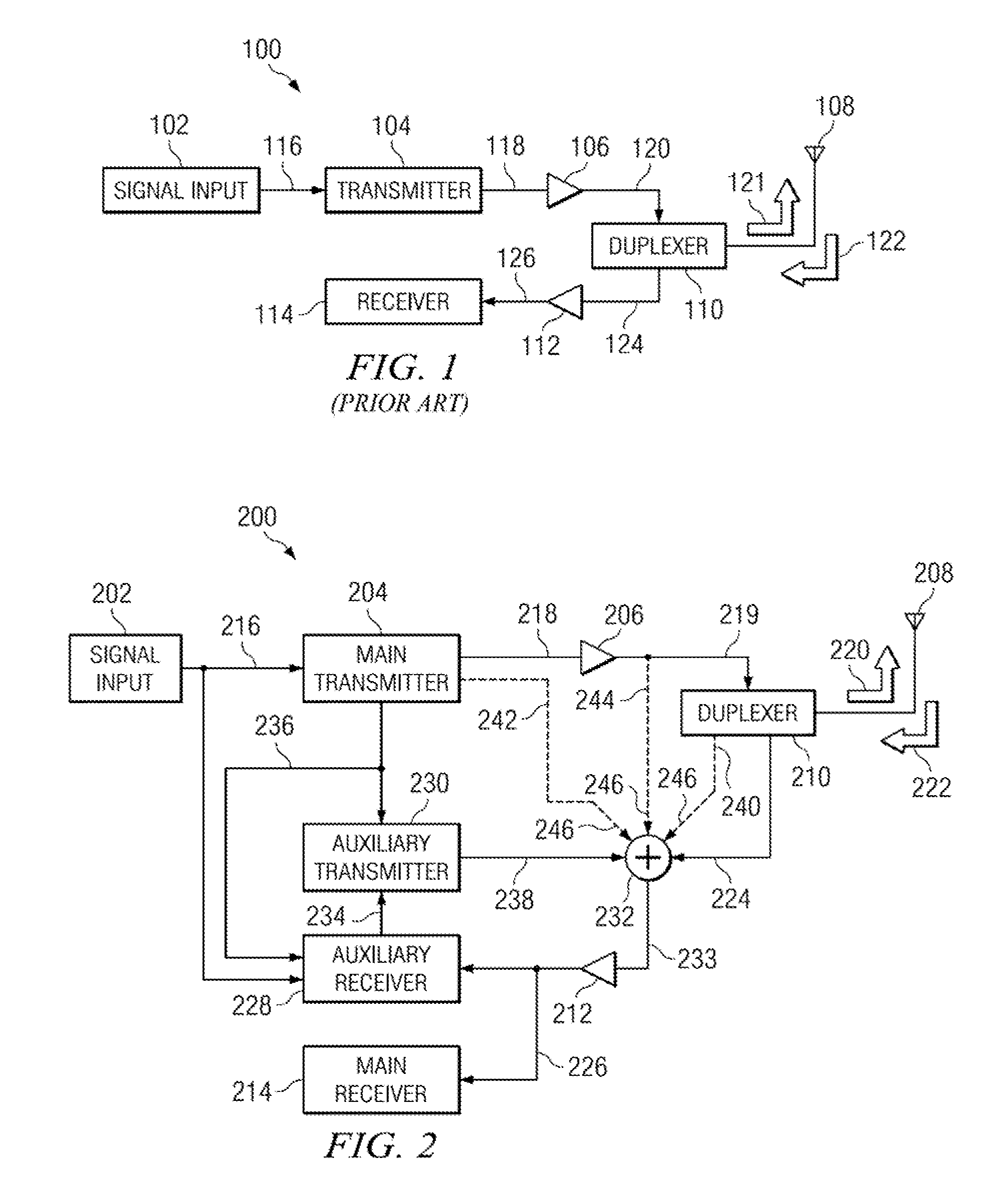 System and method for transmission interference cancellation in full duplex transceiver