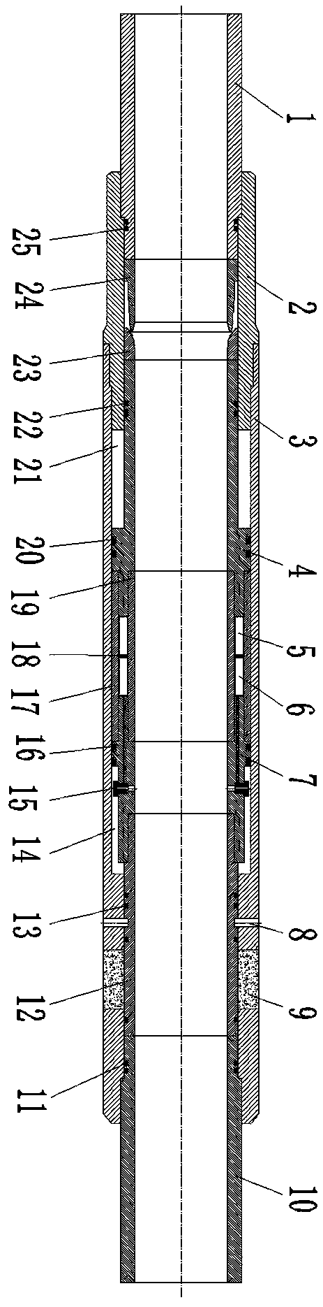 A fracturing operation method for a soluble full-bore sliding sleeve