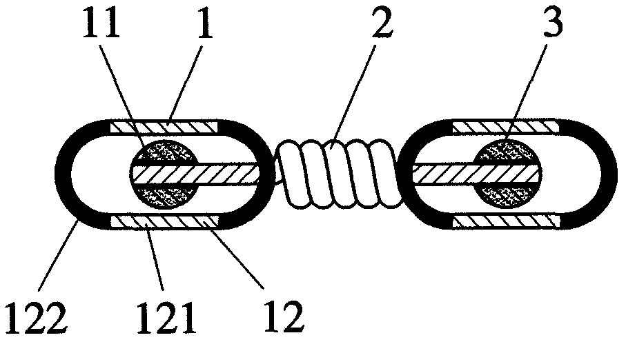 Radioactive particles for treating tumor and implantation method