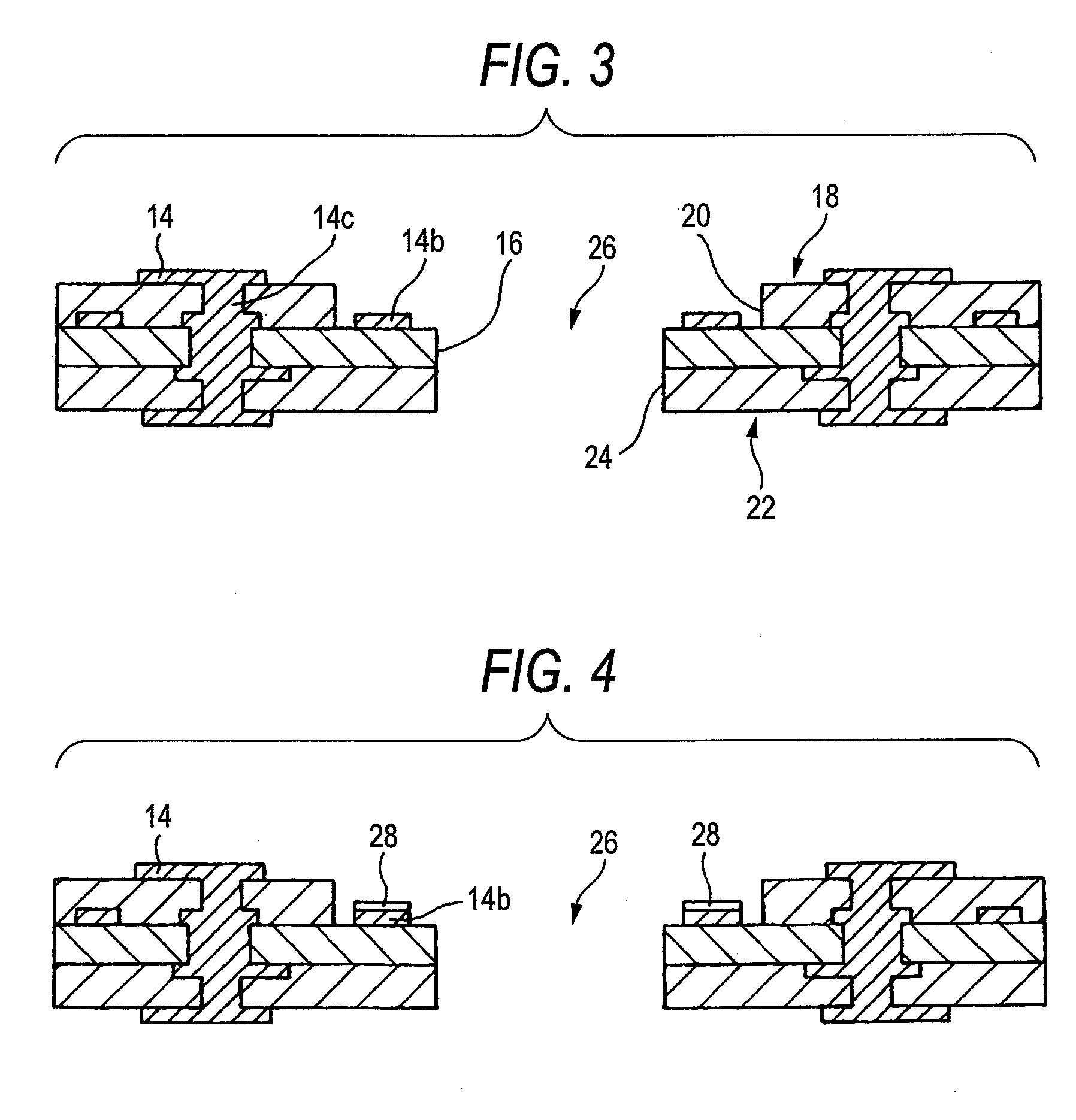 Multilayer wiring substrate mounted with electronic component and method for manufacturing the same