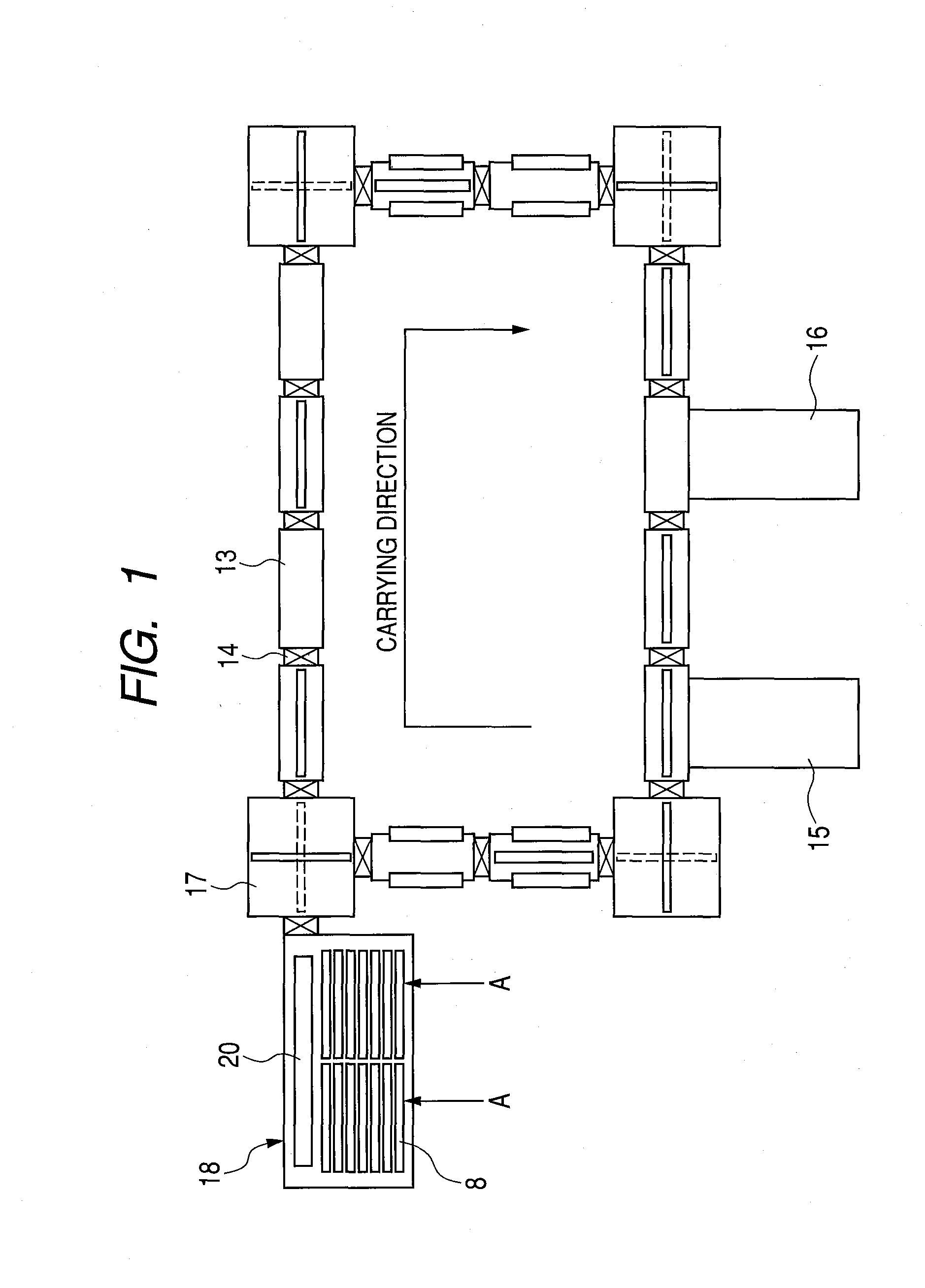 Substrate holder mounting device and substrate holder container chamber