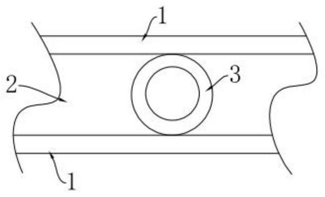 Design method of low-heat-sink high-temperature fuel gas channel