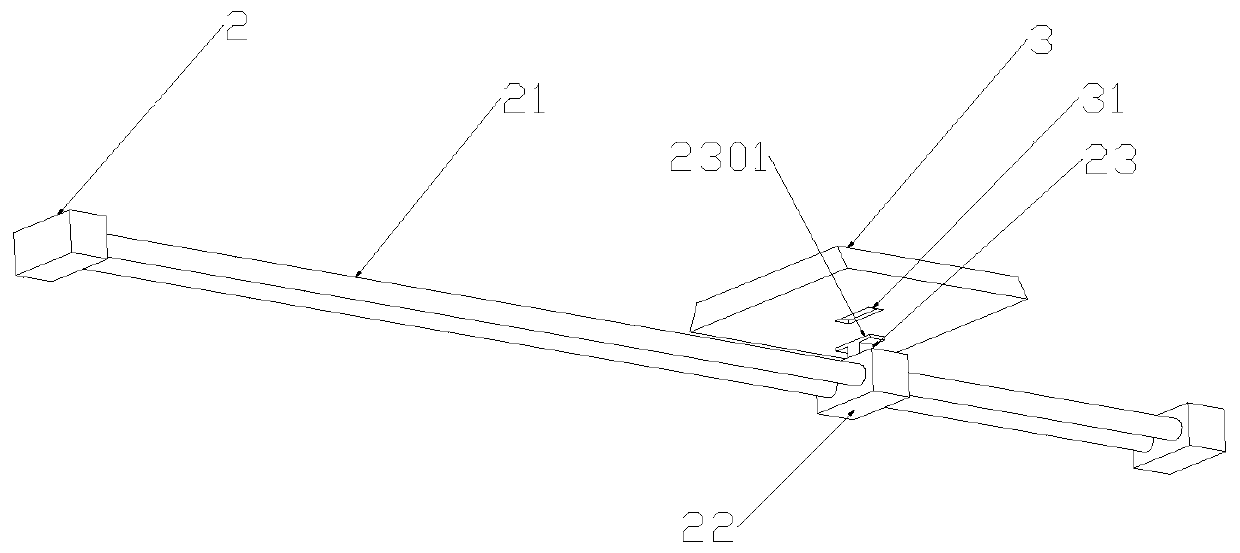 Large-scale forming mechanism for EVA rubber shoes