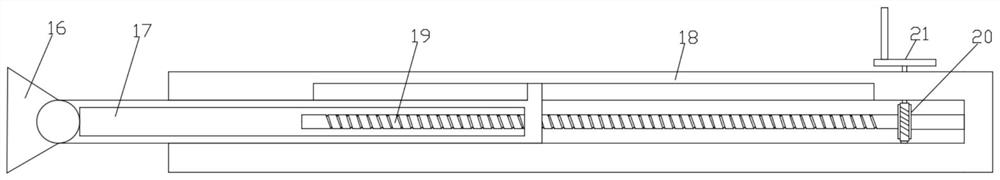 Automatic tunnel ditch cable trough construction rack