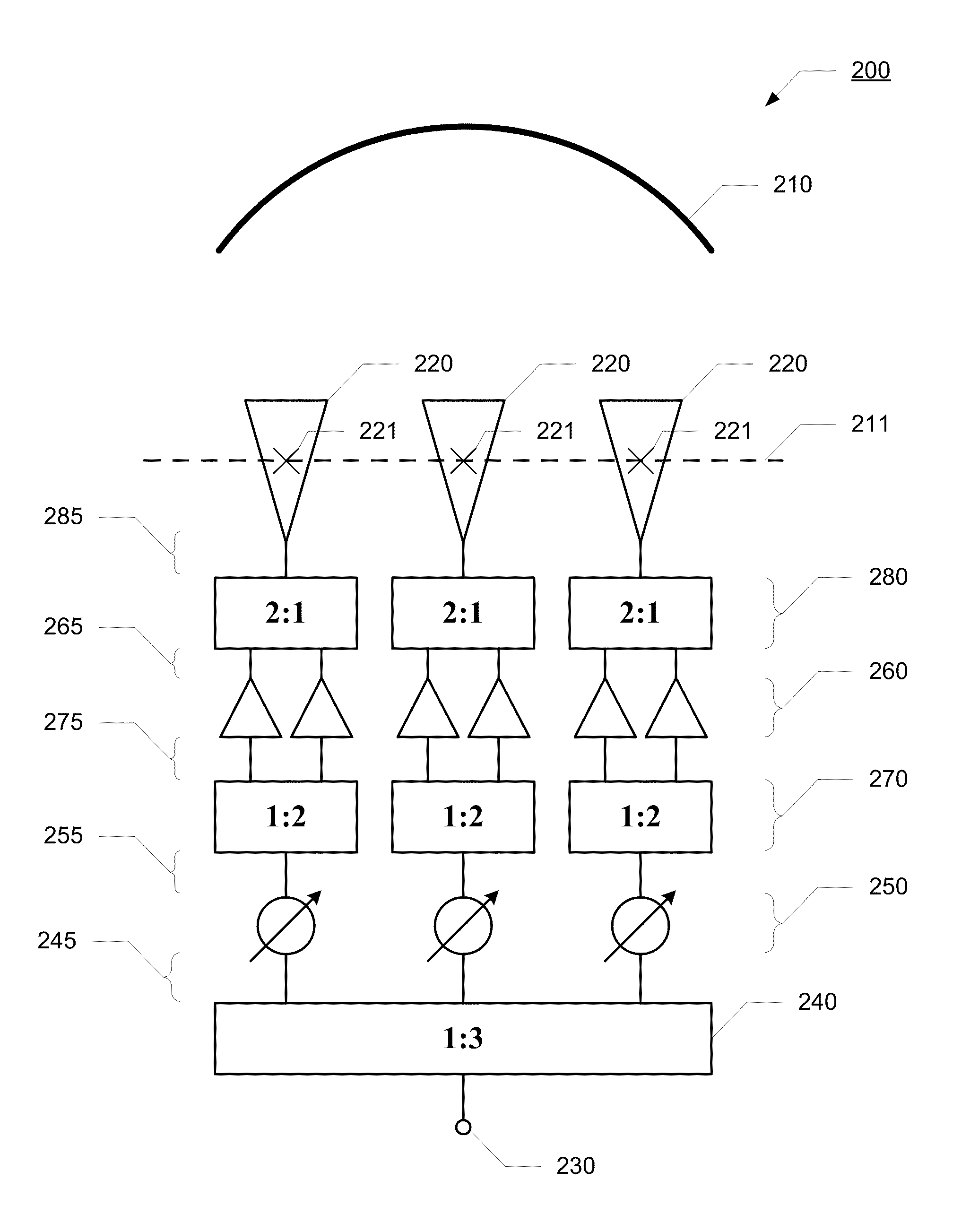 Space segment payload architecture for mobile satellite services (MSS) systems