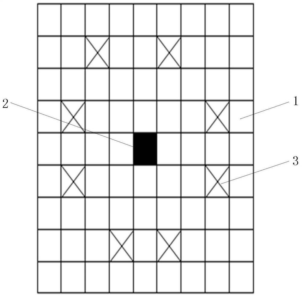 Small reactor core based on 9*9 rod grid fuel assembly