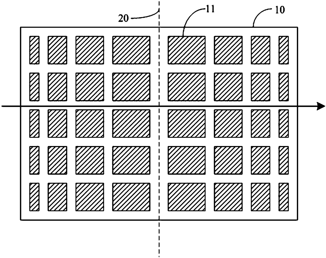 An array substrate, a display panel, and a display system